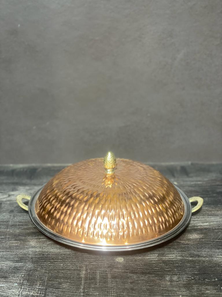 Dome Copper Serving Platter - Needs Store